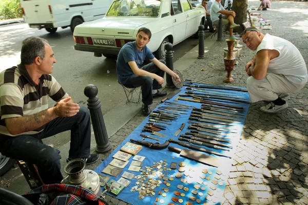 Trockener Brückenmarkt — Stockfoto