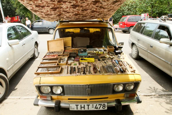 Trockener Brückenmarkt — Stockfoto