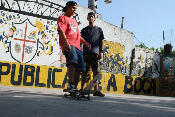 Calle en Buenos Aires — Foto de Stock