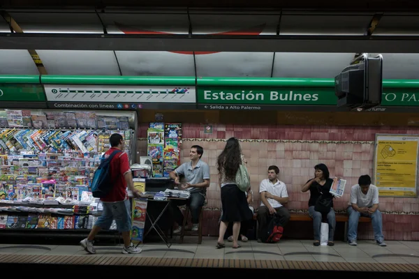 布宜诺斯艾利斯地铁 — 图库照片#