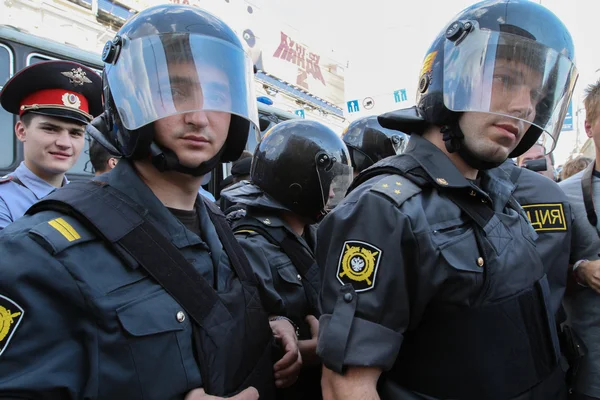 Kundgebung zur Unterstützung der Verfassung des 31. Artikels — Stockfoto