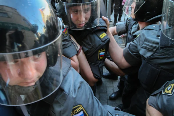 Kundgebung zur Unterstützung der Verfassung des 31. Artikels — Stockfoto