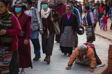 Hacılar daire stupa boudhanath