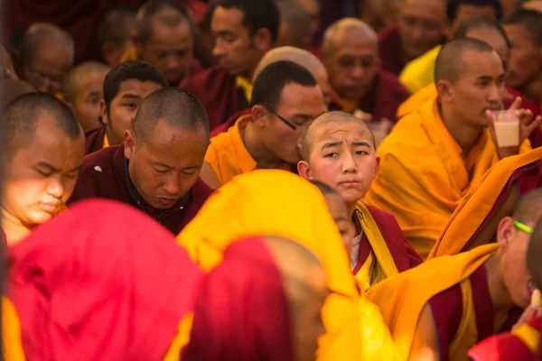 Buddhist monks — Stock Photo, Image