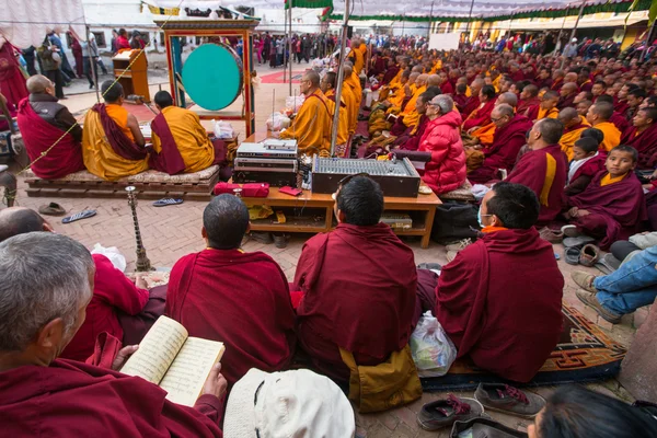 Buddhist monks — Stock Photo, Image