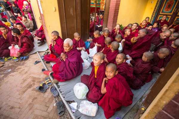 Buddhistische Mönche — Stockfoto