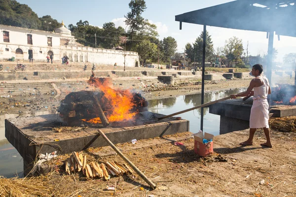 Ölü yakma töreni — Stok fotoğraf