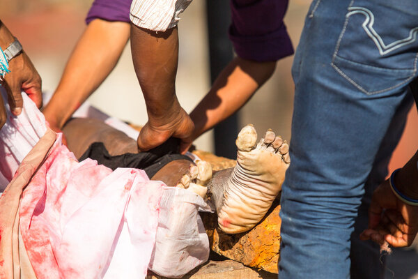 Церемония кремации
