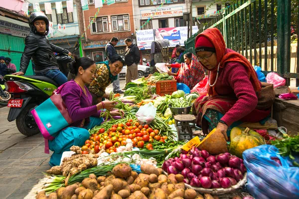 Sokak satıcısı — Stok fotoğraf