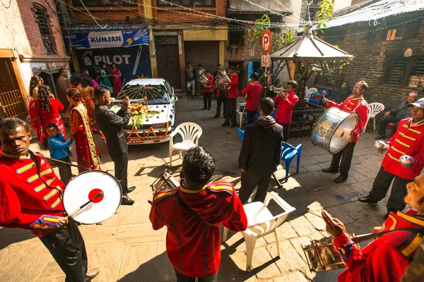 ネパールの結婚式 — ストック写真