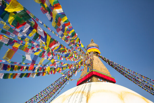 Bodhnath Stupa in Kathmandu