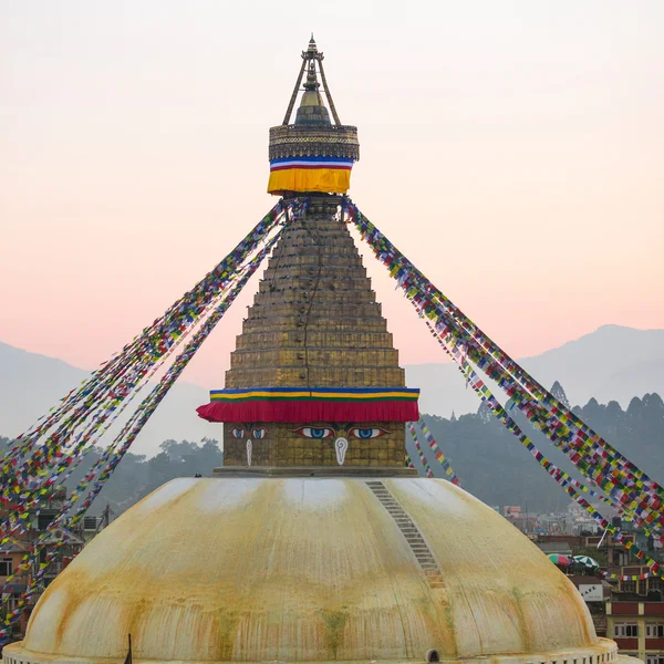 Bodhnath 仏舎利塔 — ストック写真