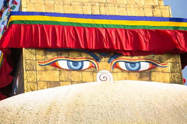 Bodhnath stupa — Stock fotografie