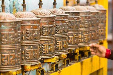 Tibet Budist dua tekerlekleri