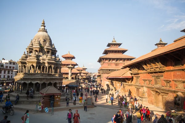 View of the Patan Durbar Square — Stock Photo, Image