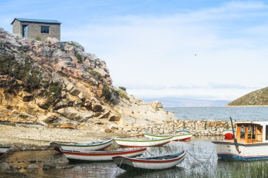Isla del sol titicaca Gölü Isla del sol, Bolivya üzerinde Adası.