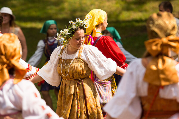 Local people celebrated Ivan Kupala Day