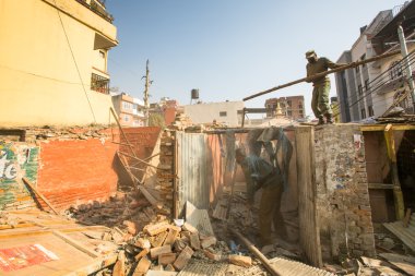 Nepal polis operasyon sırasında