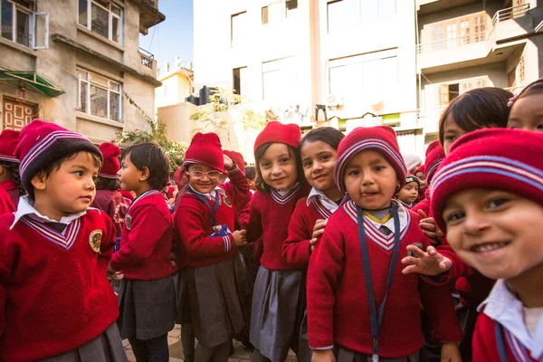 Alunos durante a aula — Fotografia de Stock