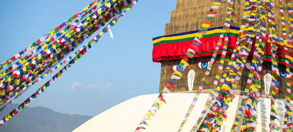 Bodhnath stupa — Stockfoto