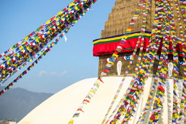 Bodhnath stupa — Stockfoto