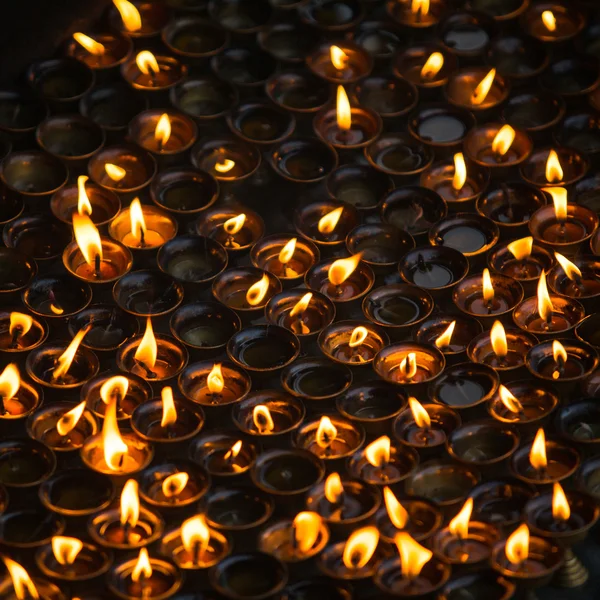 Velas da igreja — Fotografia de Stock