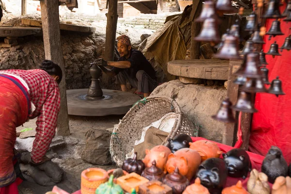 Homem nepalês não identificado — Fotografia de Stock