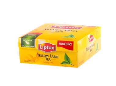 Tea Lipton Yellow Label clipart