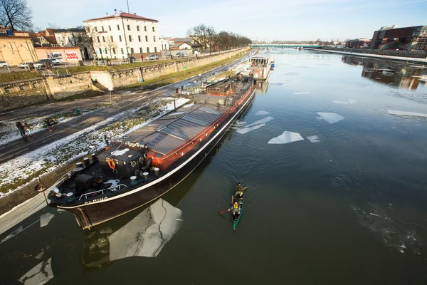 Vistula River in Poland, — Stock Photo, Image