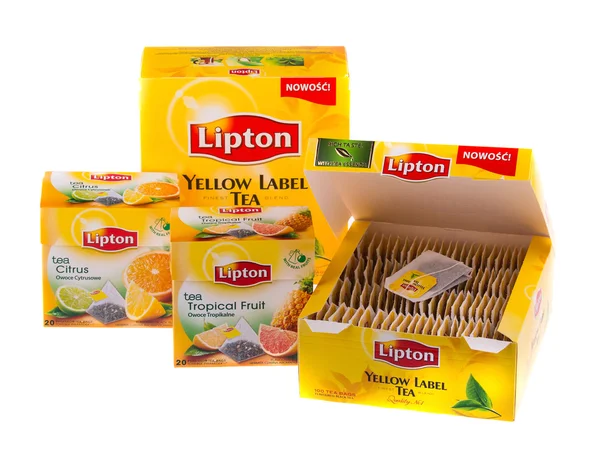 Čaj lipton — Stock fotografie