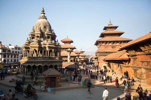 Patan durbar square in kathmandu, Nepal — Stockfoto