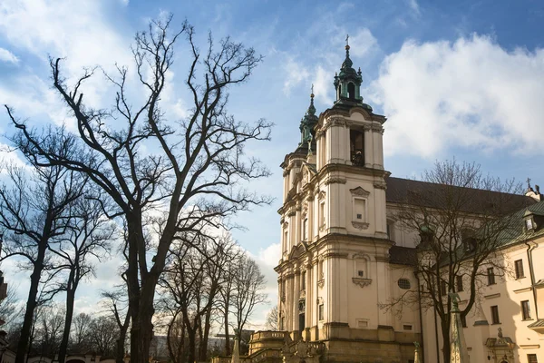 クラクフの st.stanislaus の司教の教会 — ストック写真