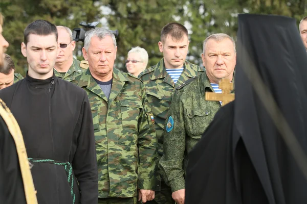 Unidentified soldiers — Stock Photo, Image