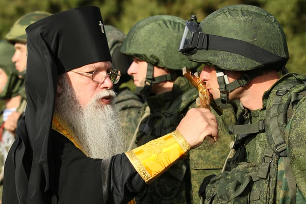 Niet-geïdentificeerde soldaten — Stockfoto