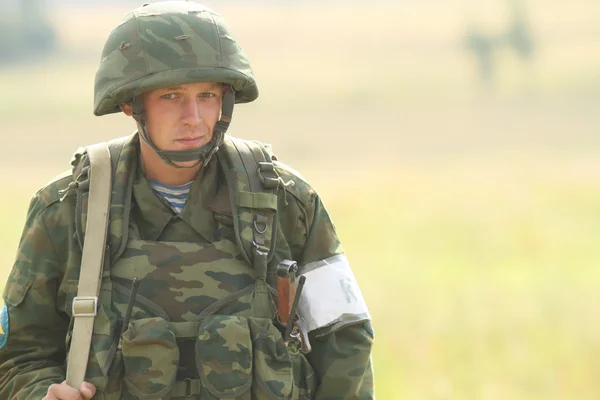 Niet-geïdentificeerde soldaten — Stockfoto