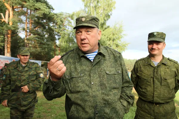Vladimir shamanov commandant — Stockfoto