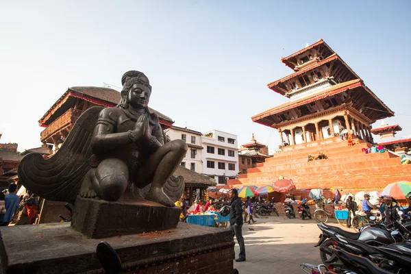 World aids day på durbar square — Stockfoto