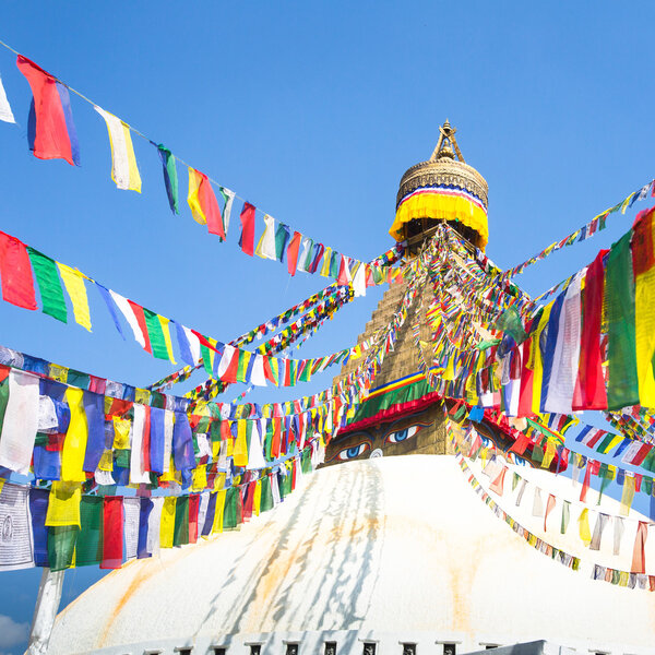 Bodhnath Stupa in Kathmandu