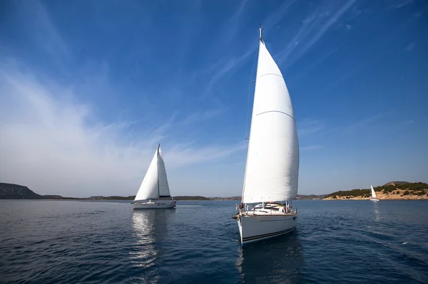 Yachting in Greece Royalty Free Stock Photos