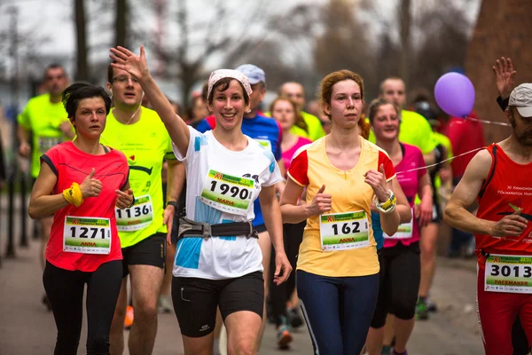 Międzynarodowy Maraton Kraków. — Zdjęcie stockowe