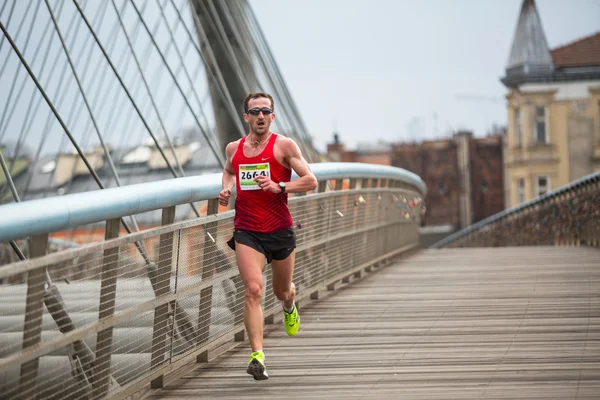 Internationaler Krakauer Marathon — Stockfoto