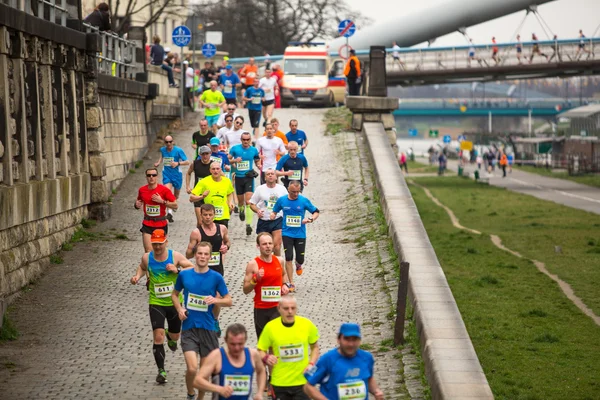 Krakova kansainvälinen maraton — kuvapankkivalokuva