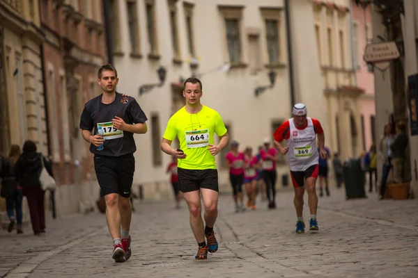 Międzynarodowy Maraton Kraków — Zdjęcie stockowe