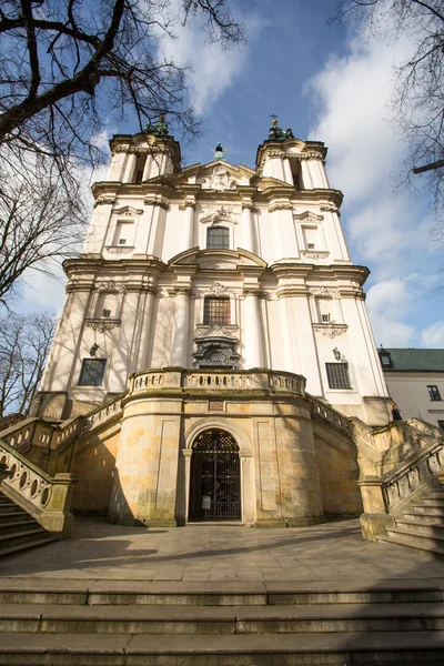 Kostel st.stanislaus biskup — Stock fotografie