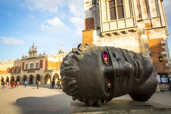 Eros bendato Krakow — Stok fotoğraf