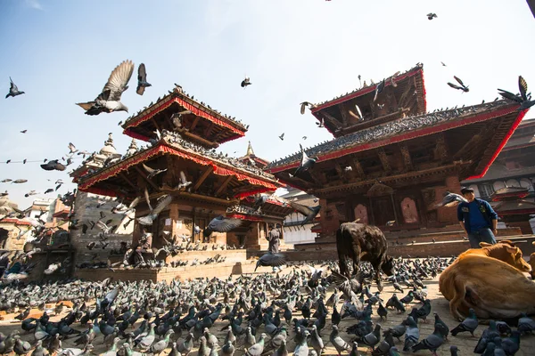 Staré náměstí durbar v Káthmándú — Stock fotografie