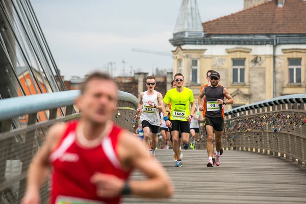 Mezinárodní maraton Krakov — Stock fotografie