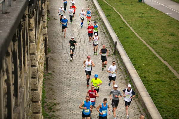 Krakow international Marathon — Stock Photo, Image