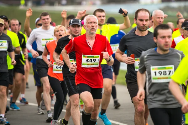 Krakow international Marathon — Stock Photo, Image