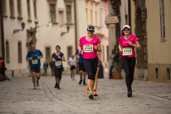 Marathon van Krakau — Stockfoto